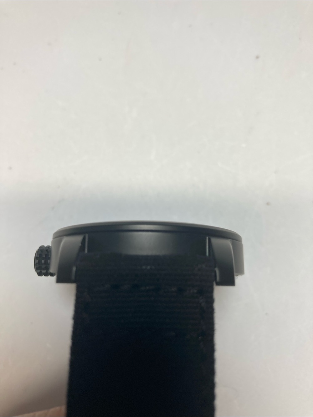 Citizen E101-S064783, eco drive, Blacked out Dial, Black Barton Canvas Strap - Picture 10 of 15